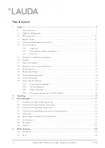 Preview for 3 page of Lauda IN 130 T Operation Manual