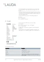 Preview for 29 page of Lauda IN 130 T Operation Manual