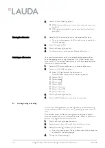 Preview for 95 page of Lauda IN 130 T Operation Manual