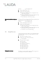 Preview for 105 page of Lauda IN 130 T Operation Manual