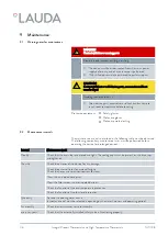 Preview for 141 page of Lauda IN 130 T Operation Manual