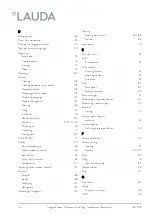 Preview for 195 page of Lauda IN 130 T Operation Manual