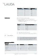 Preview for 149 page of Lauda IN 550 XT Operation Manual