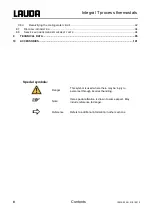 Предварительный просмотр 8 страницы Lauda Integral T 1200 Operating Instructions Manual