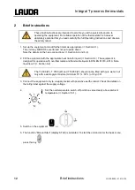 Предварительный просмотр 12 страницы Lauda Integral T 1200 Operating Instructions Manual