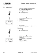 Предварительный просмотр 32 страницы Lauda Integral T 1200 Operating Instructions Manual