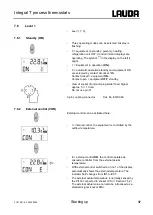 Предварительный просмотр 37 страницы Lauda Integral T 1200 Operating Instructions Manual