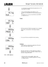 Предварительный просмотр 42 страницы Lauda Integral T 1200 Operating Instructions Manual