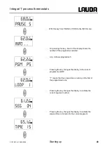 Предварительный просмотр 43 страницы Lauda Integral T 1200 Operating Instructions Manual