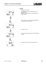 Предварительный просмотр 49 страницы Lauda Integral T 1200 Operating Instructions Manual