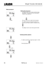 Предварительный просмотр 50 страницы Lauda Integral T 1200 Operating Instructions Manual