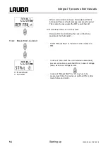 Предварительный просмотр 54 страницы Lauda Integral T 1200 Operating Instructions Manual