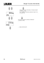 Предварительный просмотр 62 страницы Lauda Integral T 1200 Operating Instructions Manual