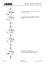 Предварительный просмотр 64 страницы Lauda Integral T 1200 Operating Instructions Manual