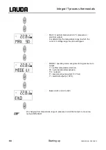 Предварительный просмотр 68 страницы Lauda Integral T 1200 Operating Instructions Manual