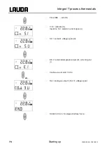 Предварительный просмотр 70 страницы Lauda Integral T 1200 Operating Instructions Manual