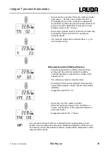 Предварительный просмотр 75 страницы Lauda Integral T 1200 Operating Instructions Manual