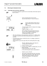 Предварительный просмотр 83 страницы Lauda Integral T 1200 Operating Instructions Manual