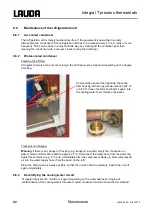 Предварительный просмотр 92 страницы Lauda Integral T 1200 Operating Instructions Manual