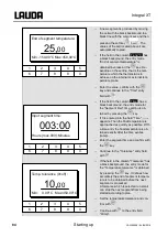 Предварительный просмотр 86 страницы Lauda Integral XT 150 Operating Instructions Manual