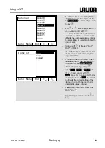 Предварительный просмотр 87 страницы Lauda Integral XT 150 Operating Instructions Manual