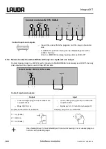 Предварительный просмотр 124 страницы Lauda Integral XT 150 Operating Instructions Manual