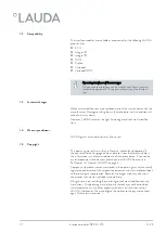 Preview for 5 page of Lauda LRZ 914 Operation Manual