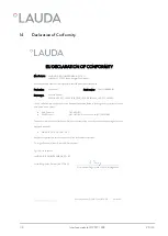 Preview for 29 page of Lauda LRZ 927 Operation Manual