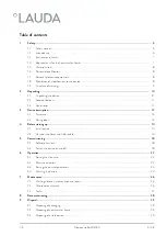 Preview for 3 page of Lauda MID 80 Operation Manual