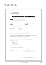 Preview for 35 page of Lauda MID 80 Operation Manual