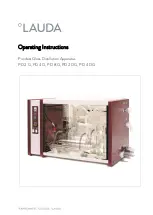 Lauda PD 2 G Operating Instructions Manual предпросмотр