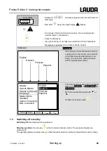 Preview for 29 page of Lauda PROLINE Edition X P 12 C Operating Instructions Manual