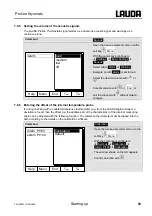 Preview for 55 page of Lauda PROLINE Kryomats Series Operating Instructions Manual