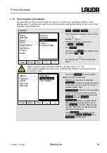 Preview for 71 page of Lauda PROLINE Kryomats Series Operating Instructions Manual