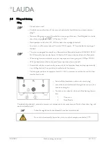 Preview for 23 page of Lauda PROLINE P 5 C Operating Instructions Manual