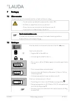 Preview for 27 page of Lauda PROLINE P 5 C Operating Instructions Manual