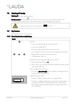 Preview for 29 page of Lauda PROLINE P 5 C Operating Instructions Manual