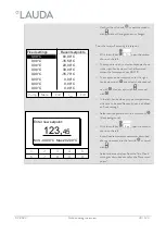 Preview for 39 page of Lauda PROLINE P 5 C Operating Instructions Manual