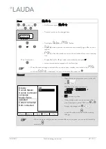 Preview for 47 page of Lauda PROLINE P 5 C Operating Instructions Manual