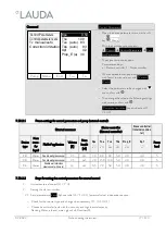 Preview for 77 page of Lauda PROLINE P 5 C Operating Instructions Manual