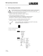 Preview for 7 page of Lauda RE 104 Operating Instructions Manual