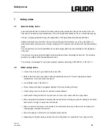 Preview for 27 page of Lauda RE 104 Operating Instructions Manual