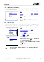 Preview for 41 page of Lauda RE 1050 G Operating Instructions Manual