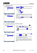 Preview for 56 page of Lauda RE 1050 G Operating Instructions Manual