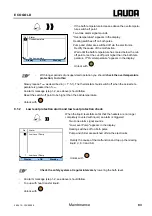 Preview for 83 page of Lauda RE 1050 G Operating Instructions Manual