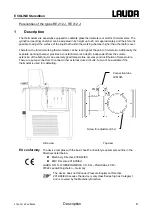 Preview for 3 page of Lauda RE 212 J Operating Instructions Manual