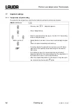 Preview for 52 page of Lauda RP 1290 Operating Instructions Manual