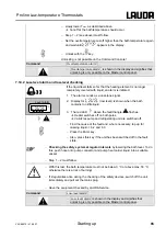 Preview for 93 page of Lauda RP 1290 Operating Instructions Manual