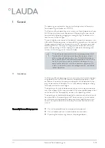 Preview for 5 page of Lauda V1R20 Operation Manual