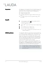 Preview for 25 page of Lauda V1R20 Operation Manual